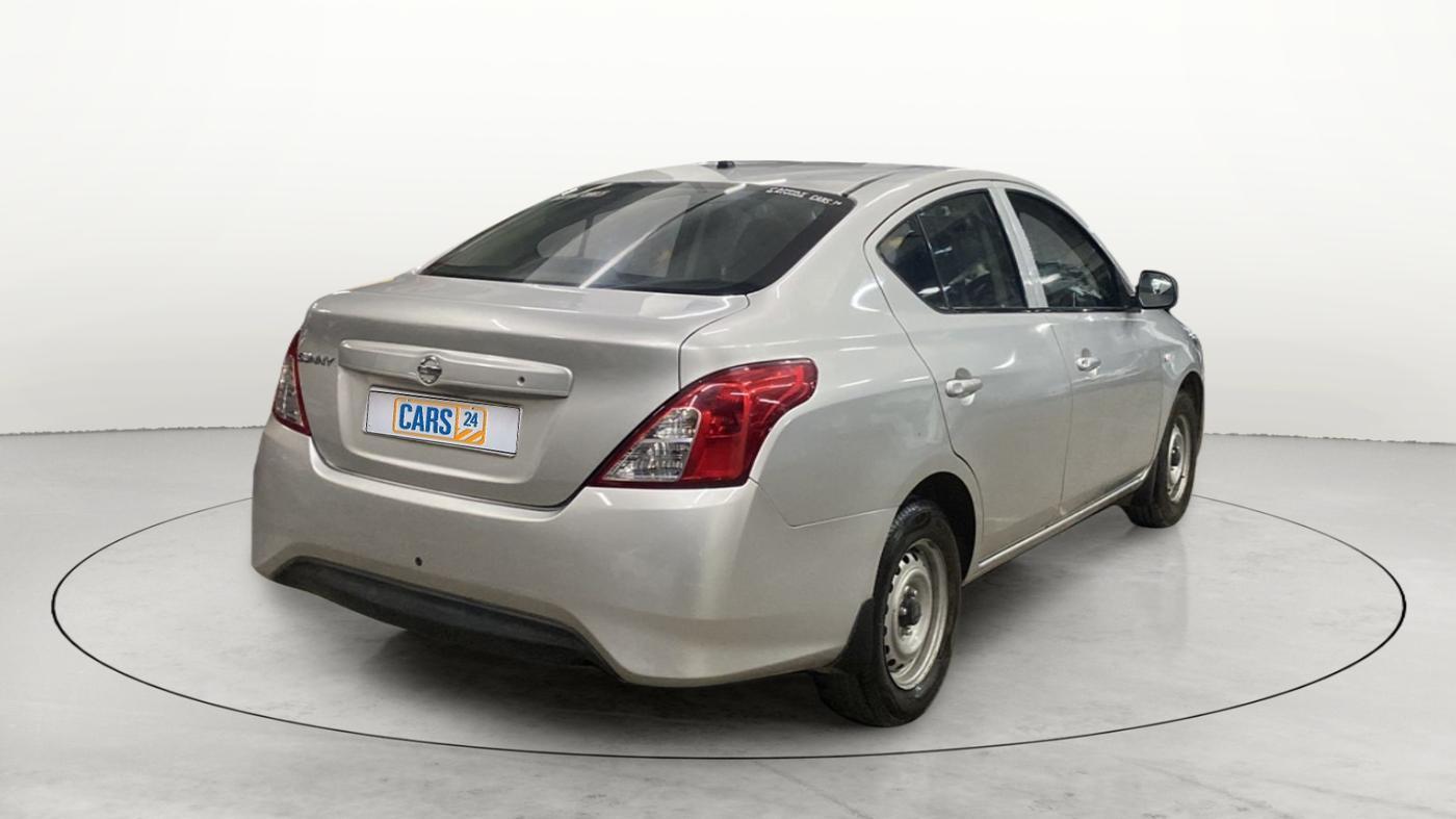 2017 Nissan Sunny XE D, Diesel, Manual, 1,21,958 km, Right Back Diagonal