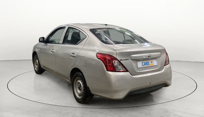 2017 Nissan Sunny XE D, Diesel, Manual, 1,21,958 km, Left Back Diagonal