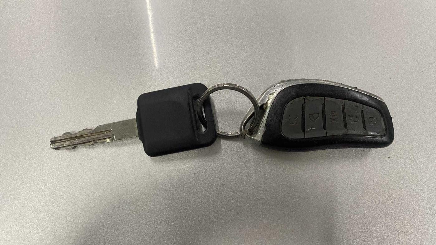 2017 Nissan Sunny XE D, Diesel, Manual, 1,21,958 km, Key Close Up