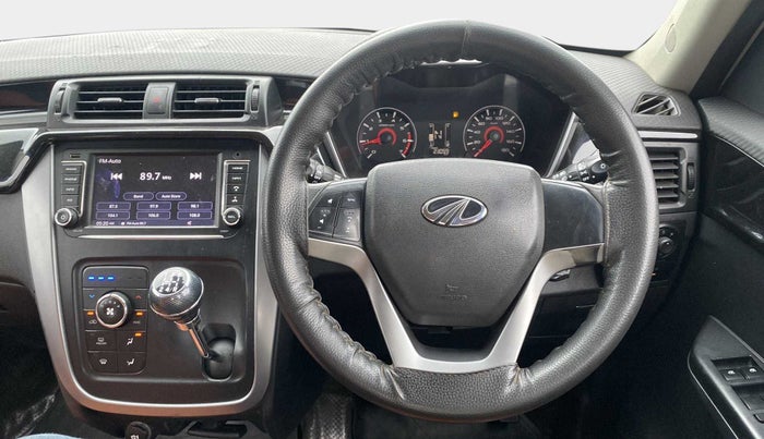 2018 Mahindra KUV 100 NXT K8 P 6 STR, Petrol, Manual, 23,053 km, Steering Wheel Close Up