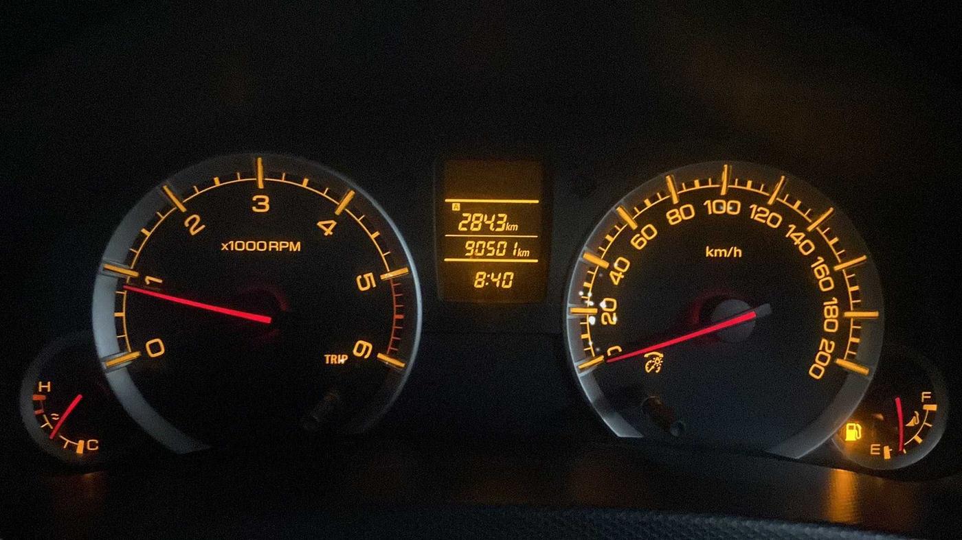 2013 Maruti Swift VDI, Diesel, Manual, 90,533 km, Odometer Image