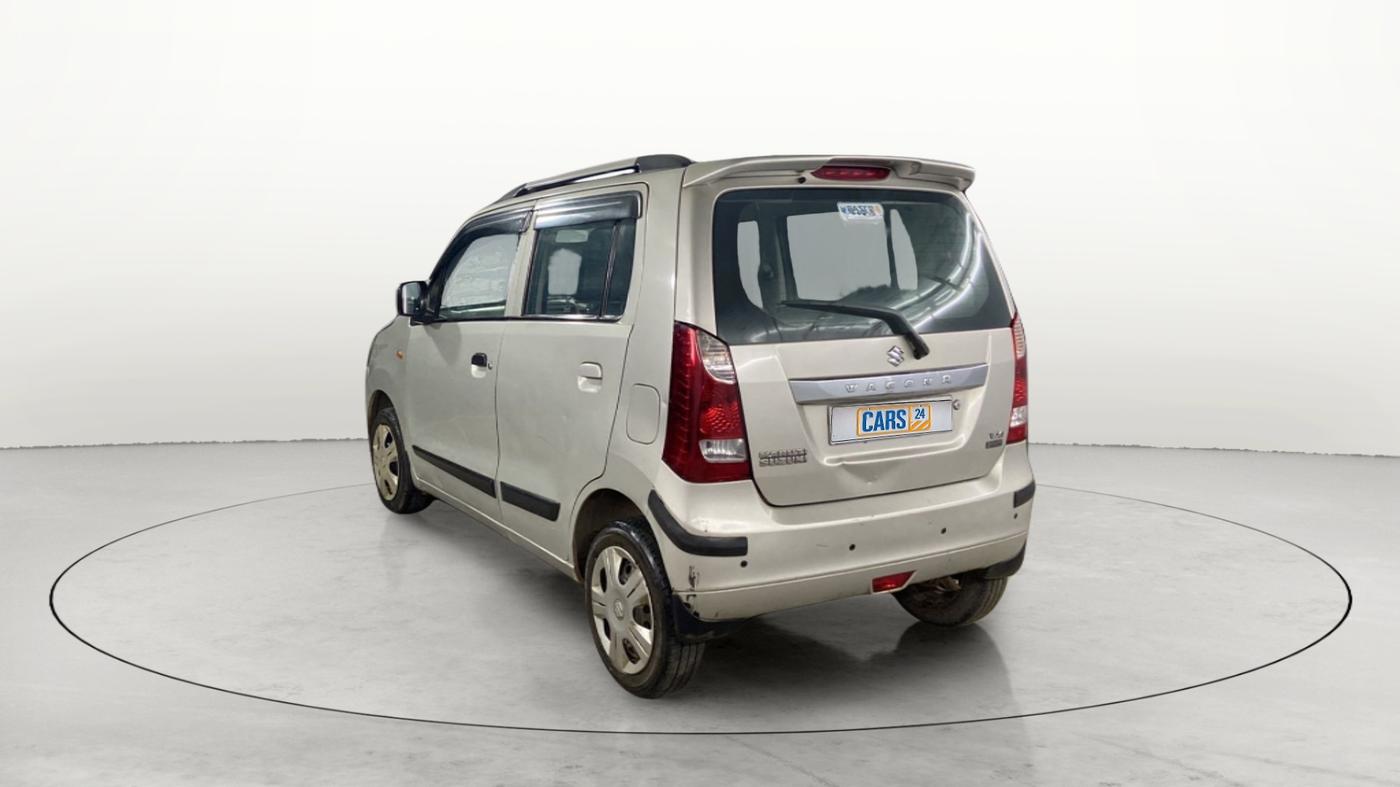 2016 Maruti Wagon R 1.0 VXI AMT, Petrol, Automatic, 33,986 km, Left Back Diagonal