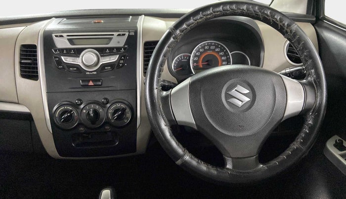 2016 Maruti Wagon R 1.0 VXI AMT, Petrol, Automatic, 33,986 km, Steering Wheel Close Up