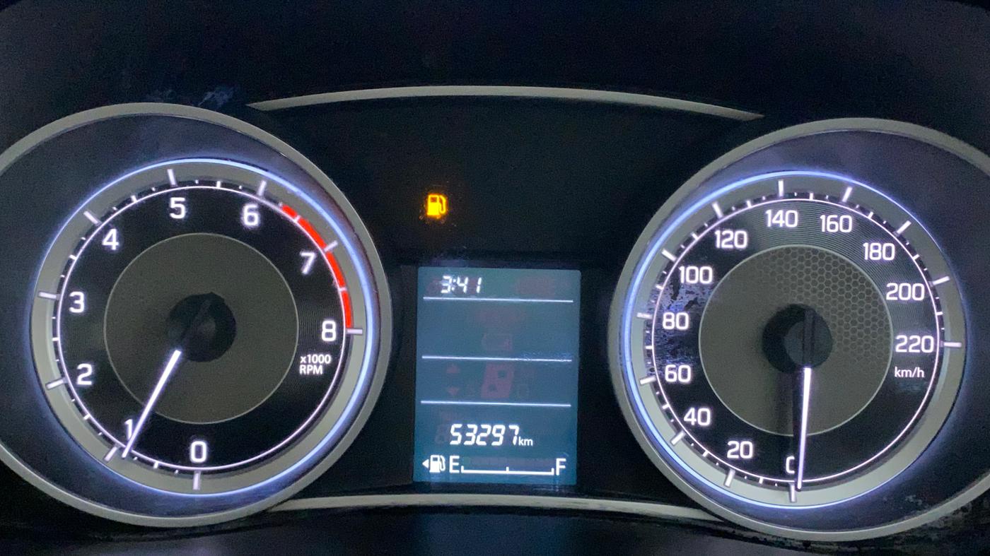2018 Maruti Dzire VXI, Petrol, Manual, 53,297 km, Odometer Image