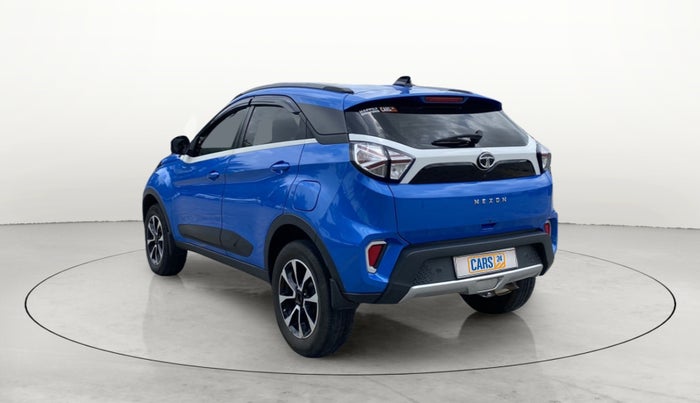 2020 Tata NEXON XZ PLUS PETROL, Petrol, Manual, 55,871 km, Left Back Diagonal
