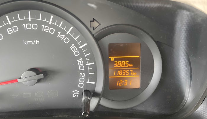 2016 Maruti Swift Dzire LXI, CNG, Manual, 1,18,334 km, Odometer Image