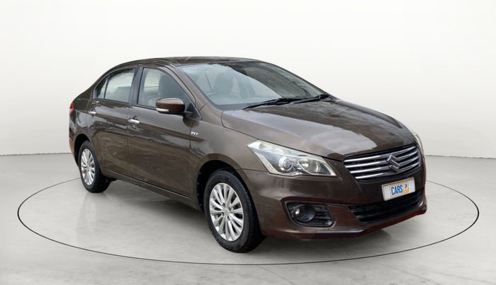 2014 Maruti Ciaz ZXI, Petrol, Manual, 1,18,295 km, Right Front Diagonal