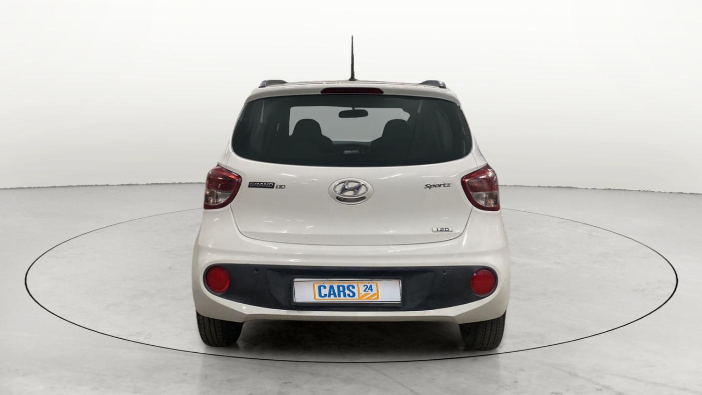 2017 Hyundai Grand i10 SPORTZ U2 1.2 CRDI, Diesel, Manual, 67,252 km, Back/Rear