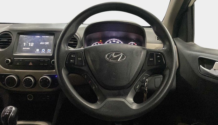 2017 Hyundai Grand i10 SPORTZ U2 1.2 CRDI, Diesel, Manual, 67,252 km, Steering Wheel Close Up
