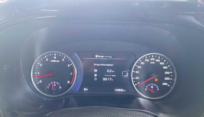 2019 KIA SELTOS GTX 1.4 PETROL, Petrol, Manual, 1,24,840 km, Odometer Image