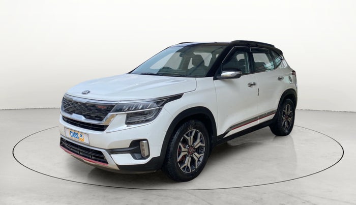 2019 KIA SELTOS GTX 1.4 PETROL, Petrol, Manual, 1,24,840 km, Left Front Diagonal