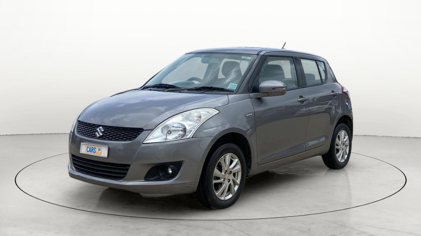 2013 Maruti Swift ZXI, Petrol, Manual, 57,770 km, Left Front Diagonal