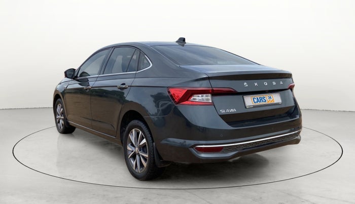 2022 Skoda SLAVIA STYLE 1.0L TSI AT, Petrol, Automatic, 19,508 km, Left Back Diagonal