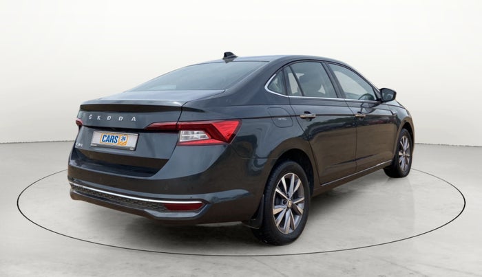 2022 Skoda SLAVIA STYLE 1.0L TSI AT, Petrol, Automatic, 19,508 km, Right Back Diagonal