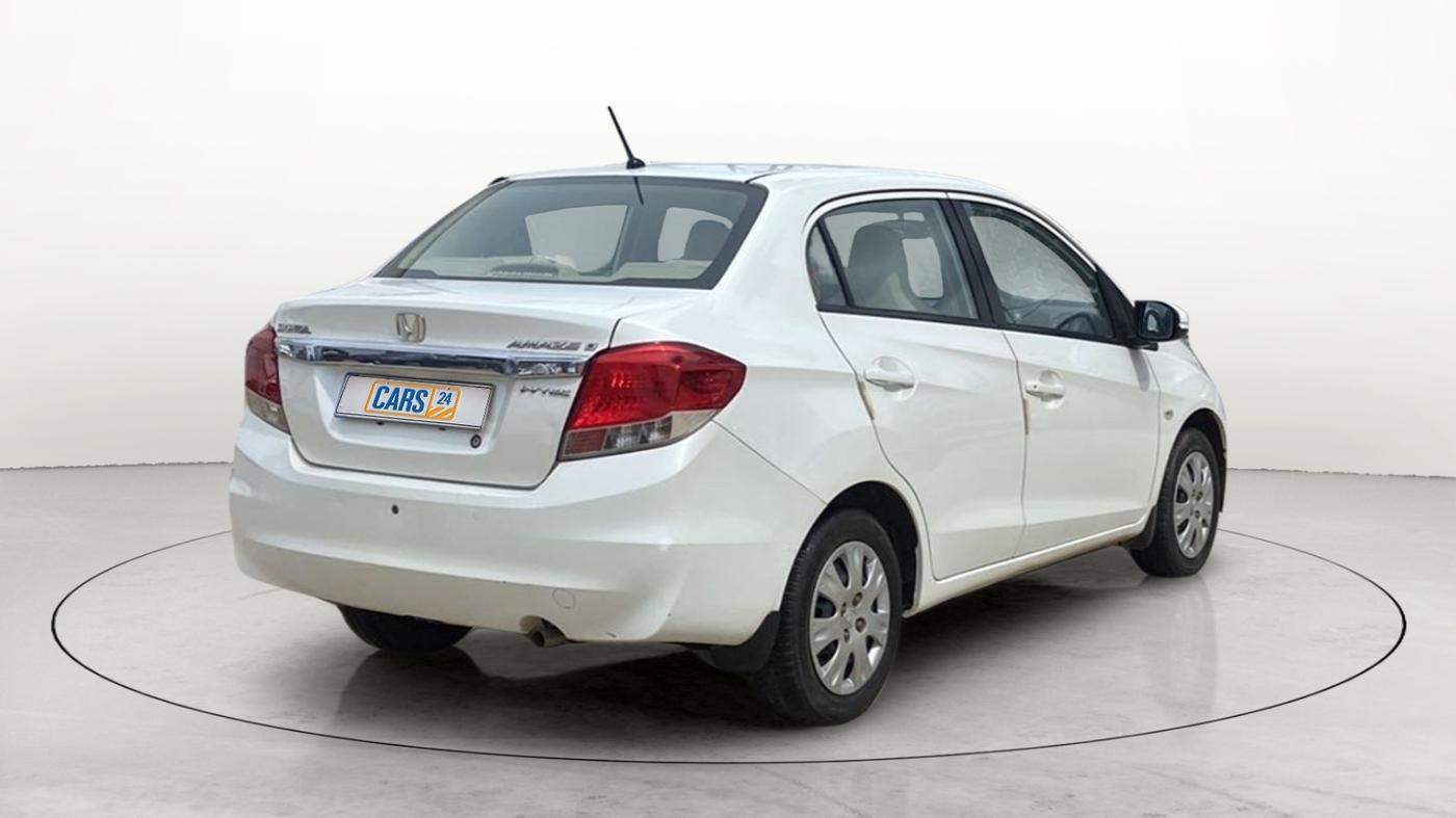 2016 Honda Amaze 1.2L I-VTEC S, Petrol, Manual, 66,851 km, Right Back Diagonal