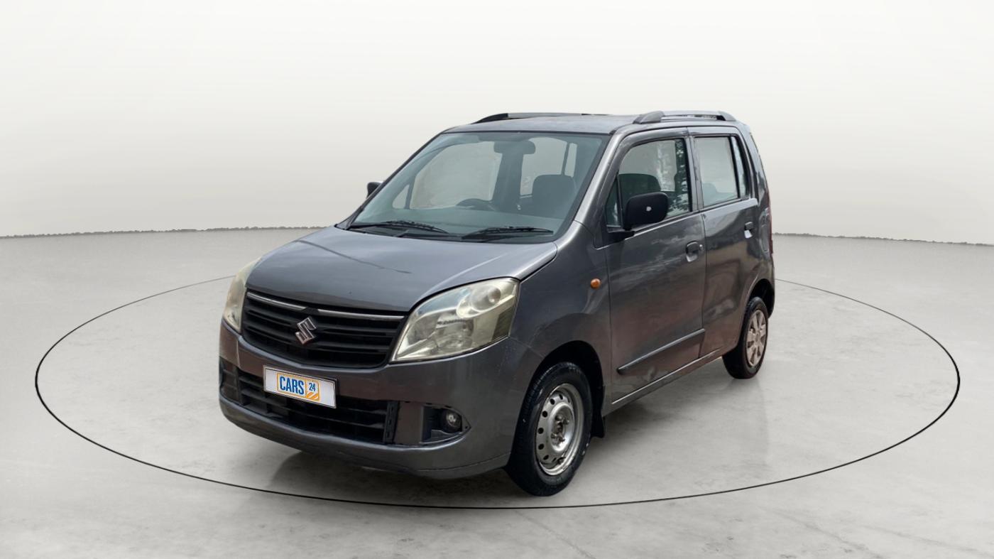 2011 Maruti Wagon R 1.0 LXI, Petrol, Manual, 25,090 km, Left Front Diagonal