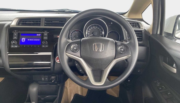 2019 Honda Jazz 1.2L I-VTEC V CVT, Petrol, Automatic, 46,164 km, Steering Wheel Close Up