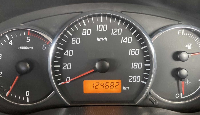 2010 Maruti Swift VDI, Diesel, Manual, 1,24,666 km, Odometer Image