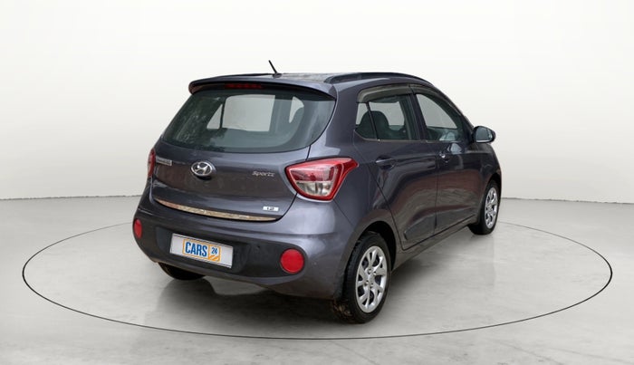 2019 Hyundai Grand i10 SPORTZ 1.2 KAPPA VTVT, Petrol, Manual, 23,834 km, Right Back Diagonal