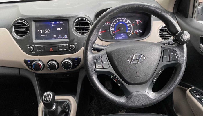 2019 Hyundai Grand i10 SPORTZ 1.2 KAPPA VTVT, Petrol, Manual, 23,834 km, Steering Wheel Close Up