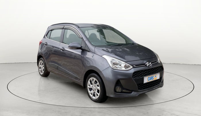 2019 Hyundai Grand i10 SPORTZ 1.2 KAPPA VTVT, Petrol, Manual, 23,834 km, Right Front Diagonal