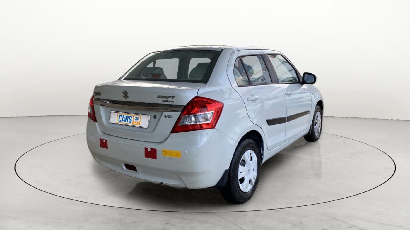 2012 Maruti Swift Dzire VXI, Petrol, Manual, 99,232 km, Right Back Diagonal
