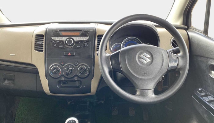 2018 Maruti Wagon R 1.0 VXI, Petrol, Manual, 73,317 km, Steering Wheel Close Up