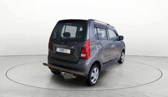 2018 Maruti Wagon R 1.0 VXI, Petrol, Manual, 73,317 km, Right Back Diagonal