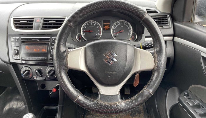 2017 Maruti Swift VXI, Petrol, Manual, 79,096 km, Steering Wheel Close Up