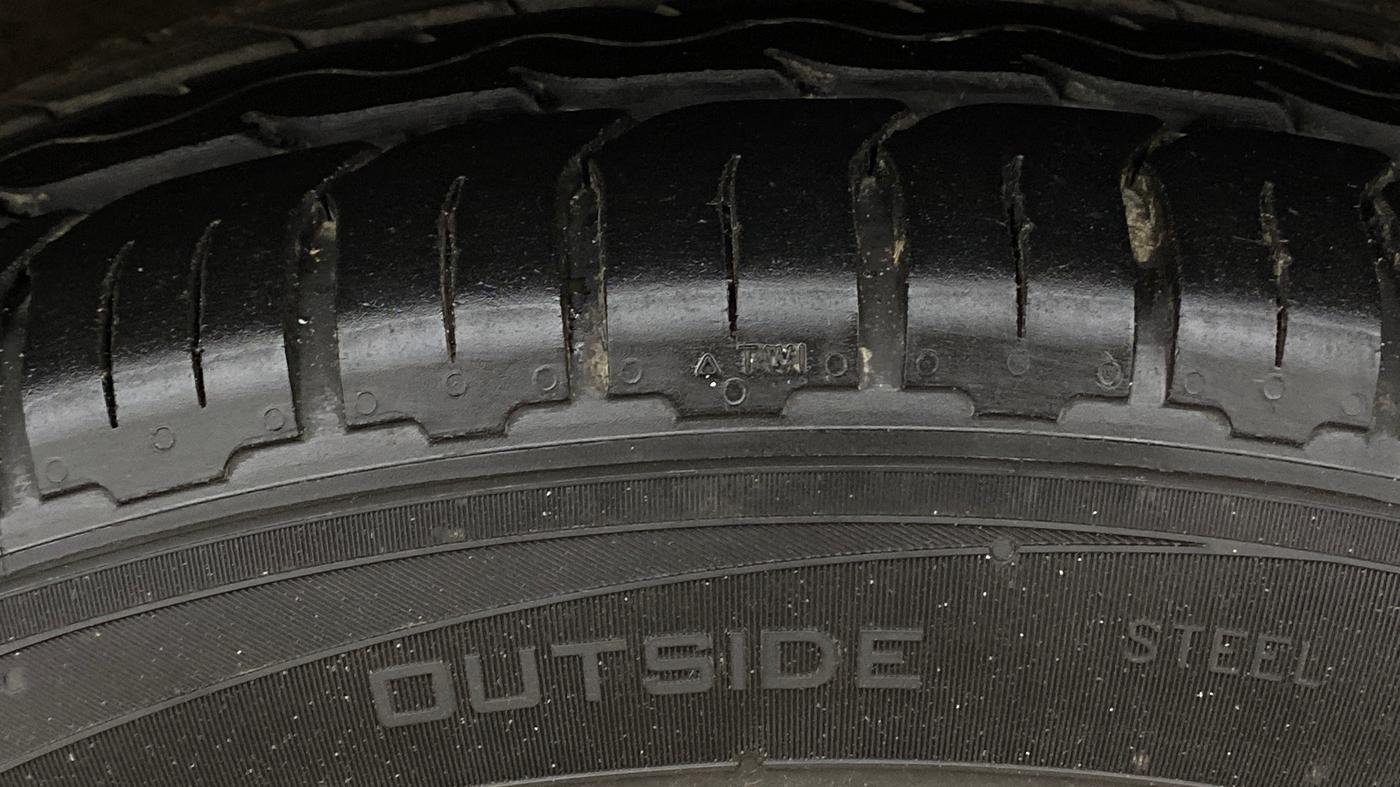 2022 Tata NEXON XZA PLUS DIESEL, Diesel, Automatic, 62,443 km, Left Rear Tyre Tread