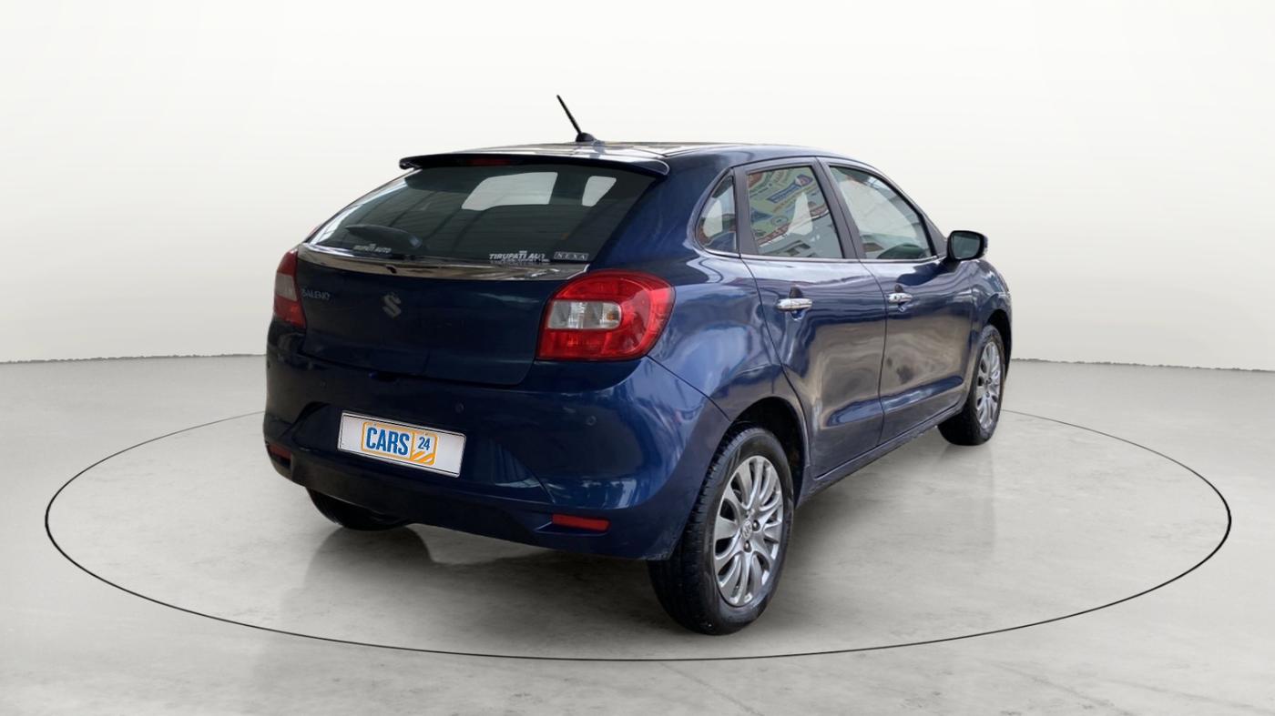 2018 Maruti Baleno ZETA DIESEL 1.3, Diesel, Manual, 63,702 km, Right Back Diagonal