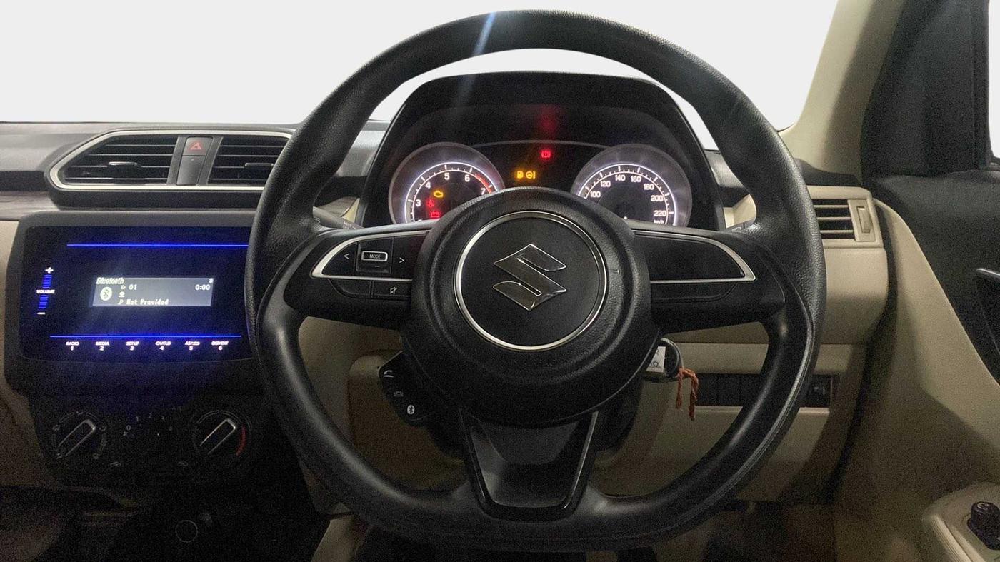 2022 Maruti Dzire VXI AMT, Petrol, Automatic, 1,038 km, Steering Wheel Close Up