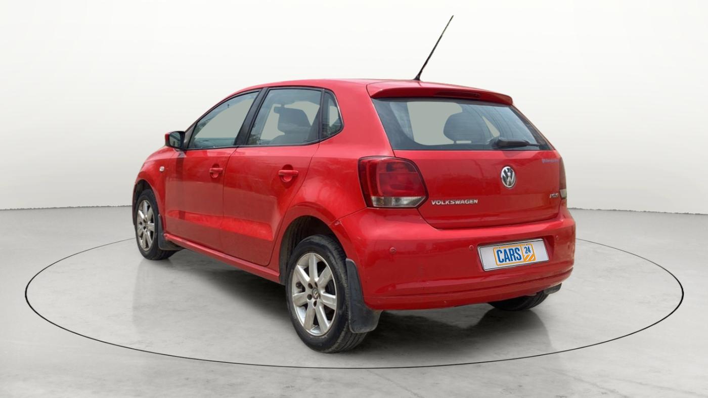 2011 Volkswagen Polo HIGHLINE1.2L, Petrol, Manual, 50,053 km, Left Back Diagonal