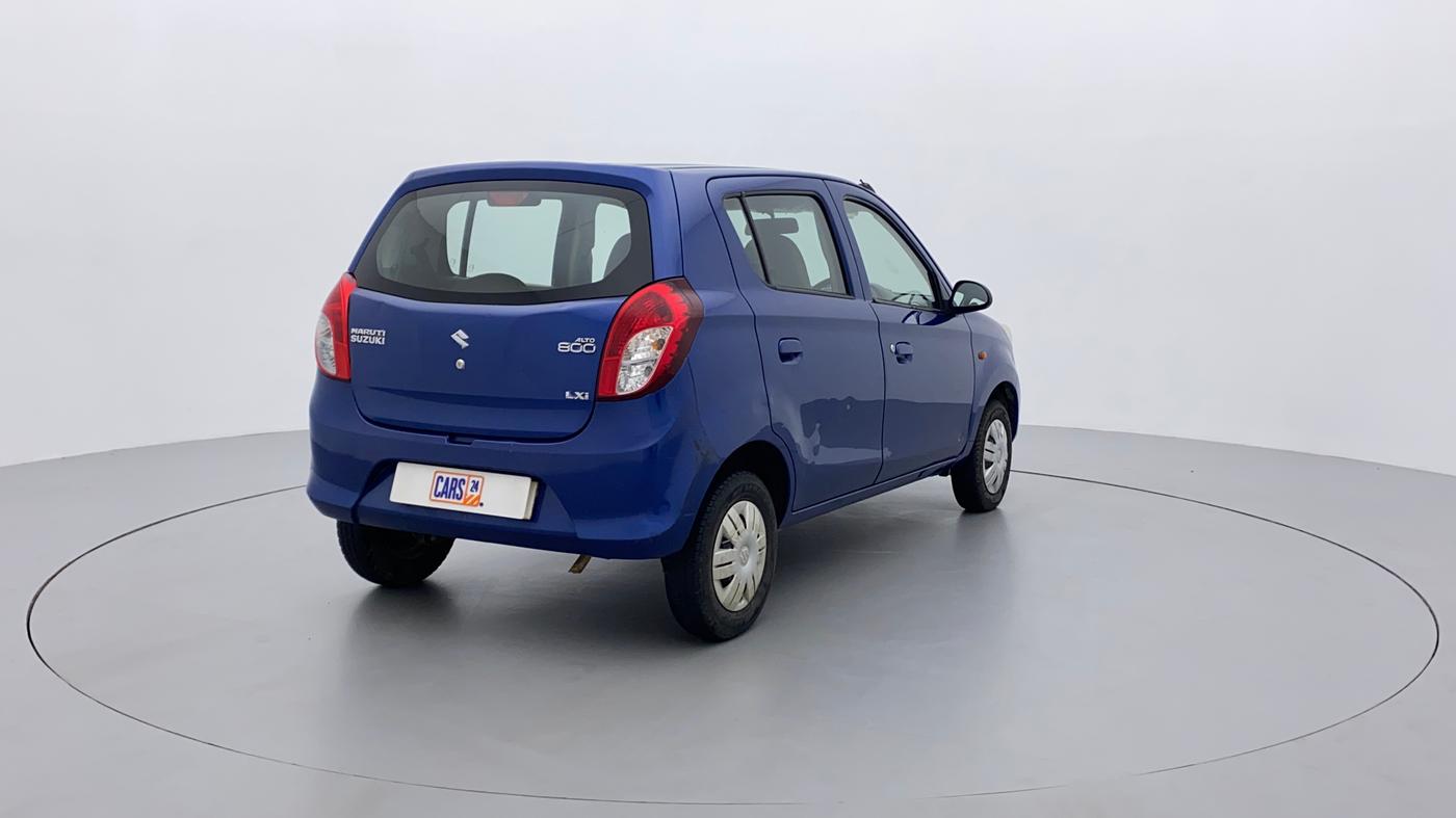 2014 Maruti Alto 800 LXI, Petrol, Manual, 42,521 km, Right Back Diagonal