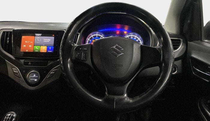 2019 Maruti Baleno ZETA PETROL 1.2, Petrol, Manual, 37,849 km, Steering Wheel Close Up