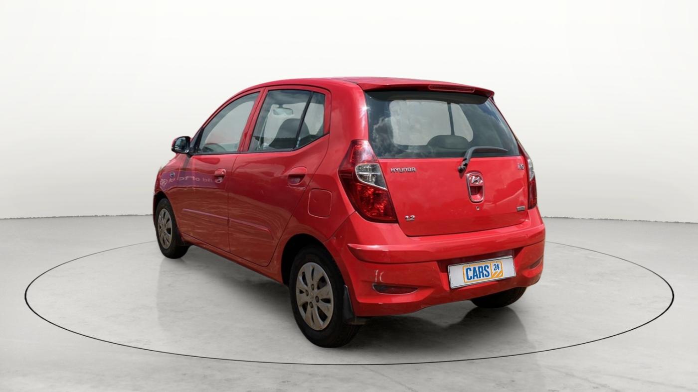 2011 Hyundai i10 SPORTZ 1.2, Petrol, Manual, 37,647 km, Left Back Diagonal