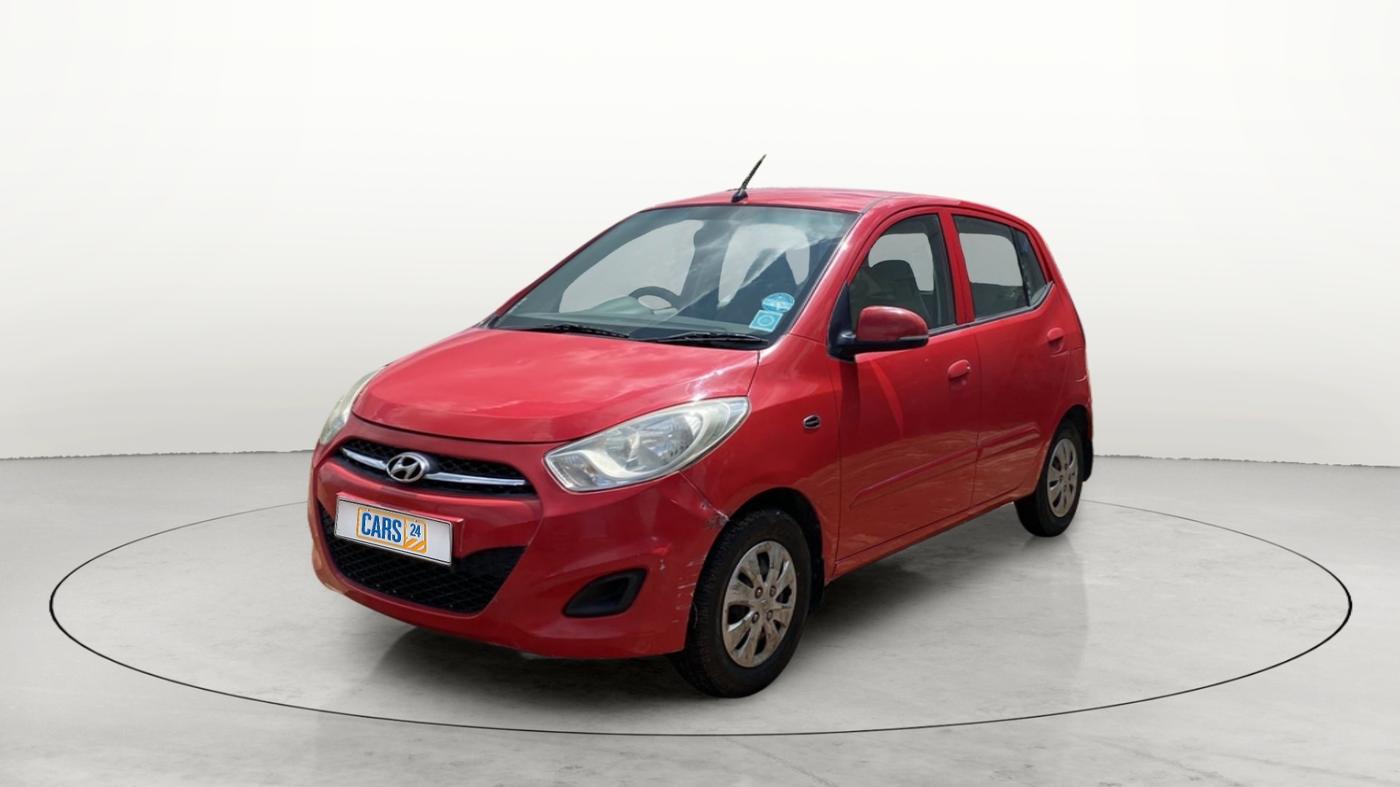 2011 Hyundai i10 SPORTZ 1.2, Petrol, Manual, 37,647 km, Left Front Diagonal