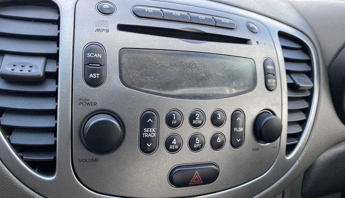 2011 Hyundai i10 SPORTZ 1.2, Petrol, Manual, 37,647 km, Infotainment system - Front speakers missing / not working