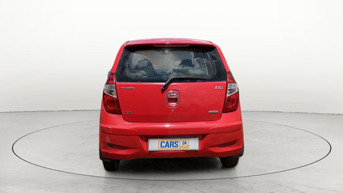2011 Hyundai i10 SPORTZ 1.2, Petrol, Manual, 37,647 km, Back/Rear