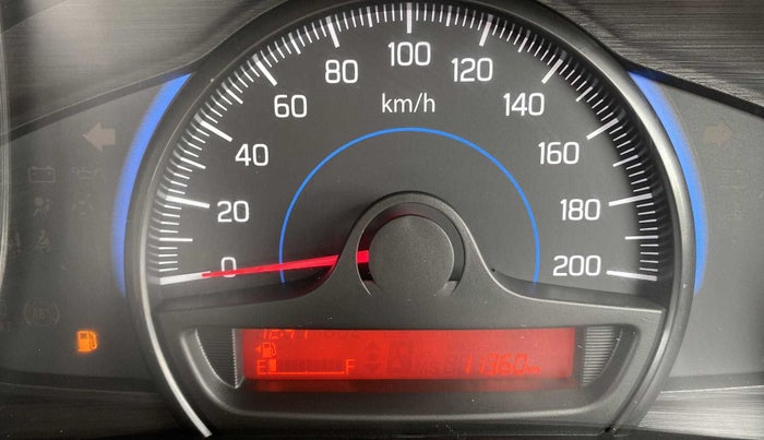 2021 Maruti Baleno SIGMA PETROL 1.2, Petrol, Manual, 11,344 km, Odometer Image