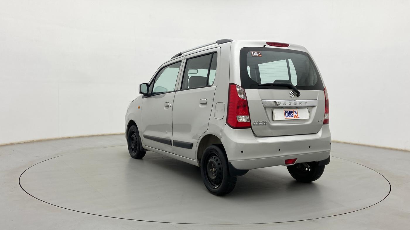 2012 Maruti Wagon R 1.0 VXI, Petrol, Manual, 47,841 km, Left Back Diagonal