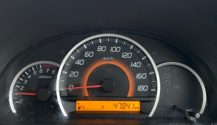 2012 Maruti Wagon R 1.0 VXI, Petrol, Manual, 47,841 km, Odometer Image