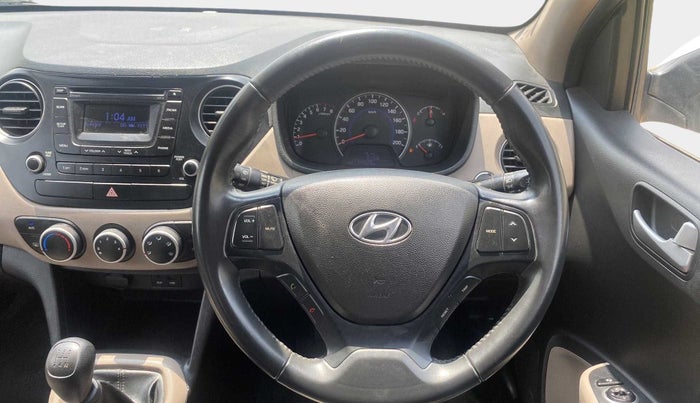 2015 Hyundai Grand i10 ASTA 1.2 KAPPA VTVT, Petrol, Manual, 34,021 km, Steering Wheel Close Up
