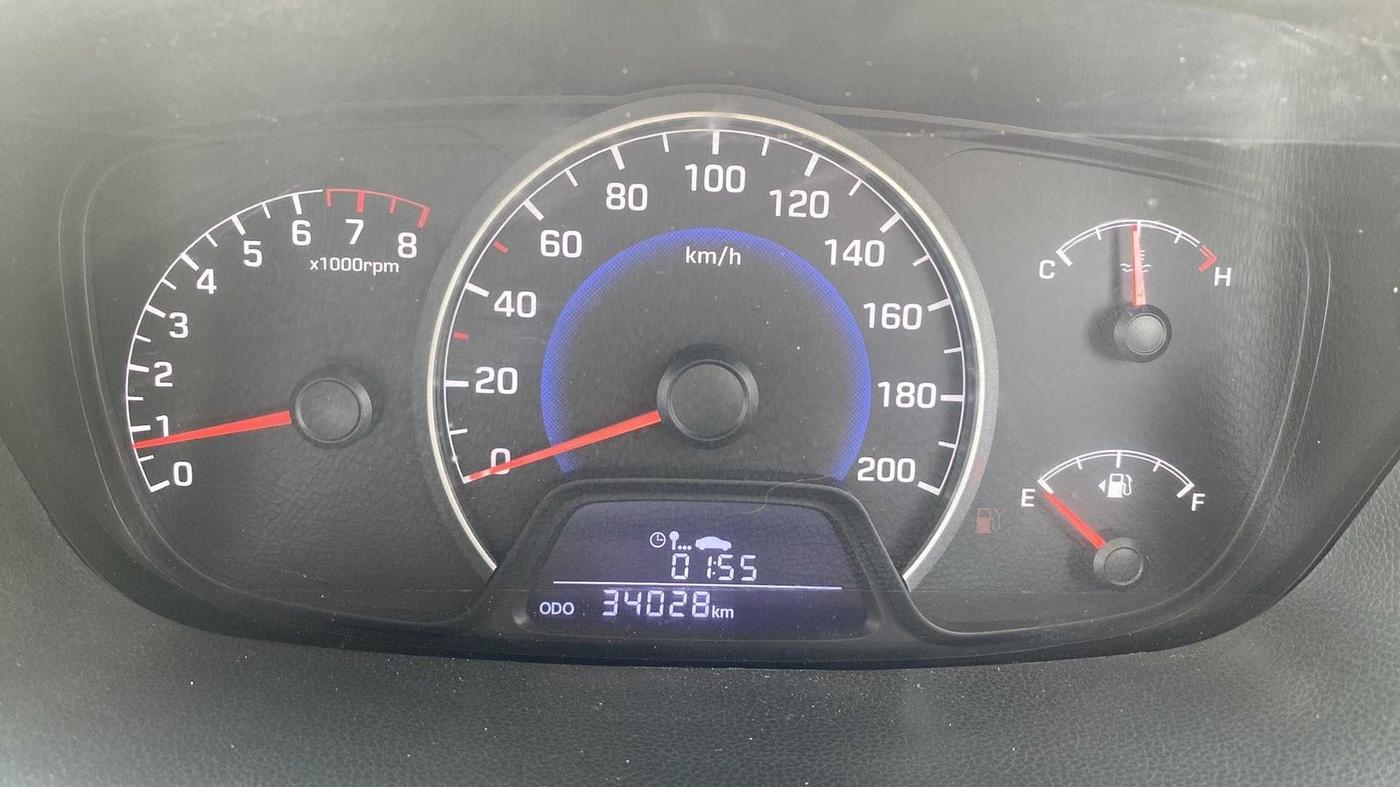 2015 Hyundai Grand i10 ASTA 1.2 KAPPA VTVT, Petrol, Manual, 34,021 km, Odometer Image
