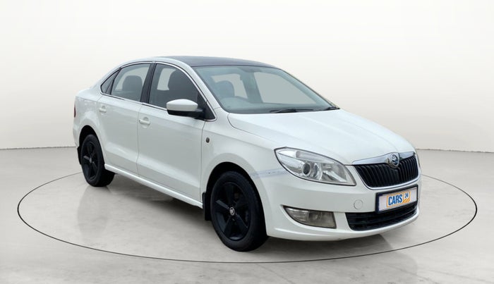 2015 Skoda Rapid 1.5 TDI CR ELEGANCE PLUS AT, Diesel, Automatic, 80,848 km, Right Front Diagonal