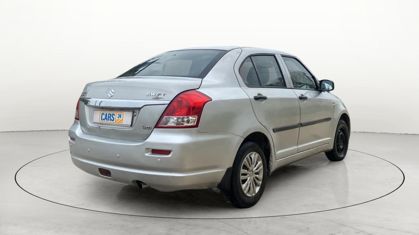 2011 Maruti Swift Dzire LDI, Diesel, Manual, 65,848 km, Right Back Diagonal