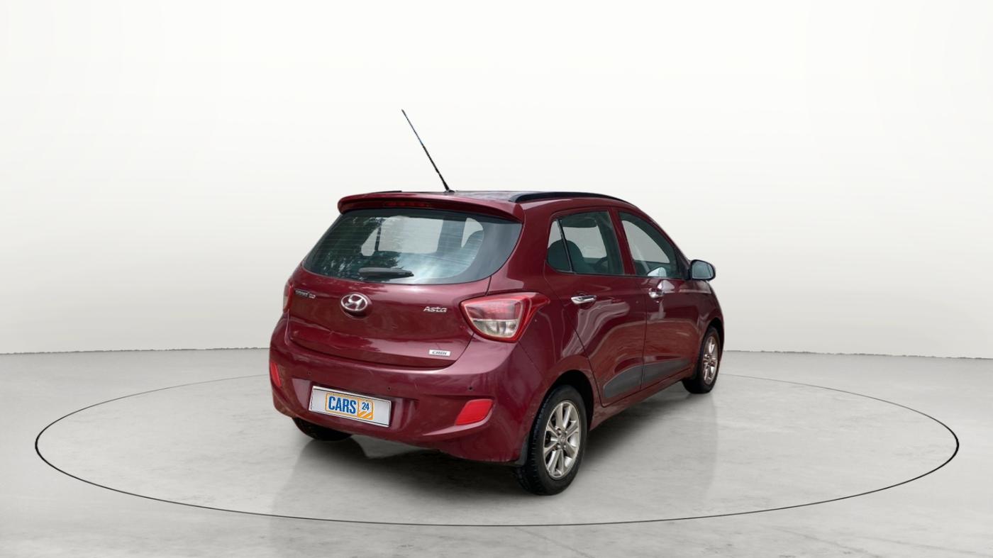 2016 Hyundai Grand i10 ASTA 1.1 CRDI, Diesel, Manual, 80,506 km, Right Back Diagonal
