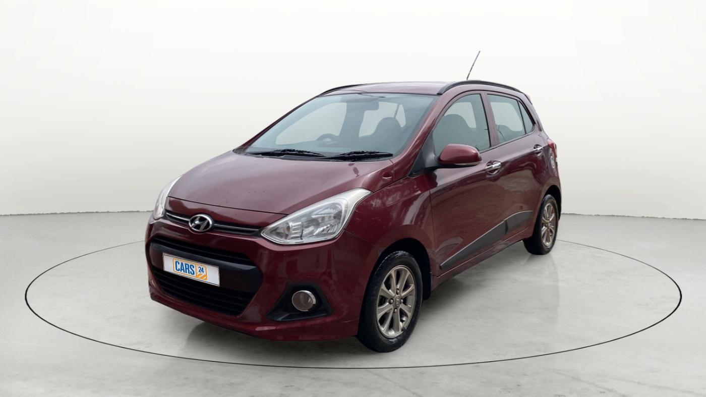 2016 Hyundai Grand i10 ASTA 1.1 CRDI, Diesel, Manual, 80,506 km, Left Front Diagonal