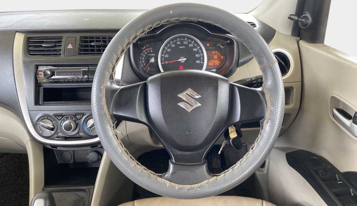 2015 Maruti Celerio VXI AMT, Petrol, Automatic, 24,371 km, Steering Wheel Close Up