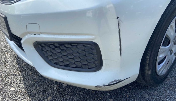 2018 Honda Amaze 1.2L I-VTEC S, Petrol, Manual, 51,252 km, Front bumper - Minor scratches